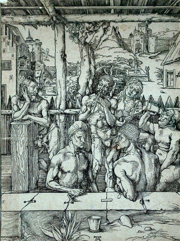 The Men's Bath by Albrecht Durer